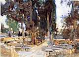 John Singer Sargent Canvas Paintings - Jerusalem