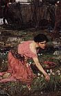 John William Waterhouse Famous Paintings - Flora
