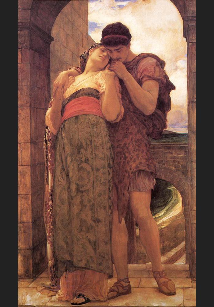 Lord Frederick Leighton Canvas Paintings page 4