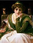 Lord Frederick Leighton Canvas Paintings - Desdemona