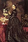 Lord Frederick Leighton Famous Paintings - Mrs James Guthrie