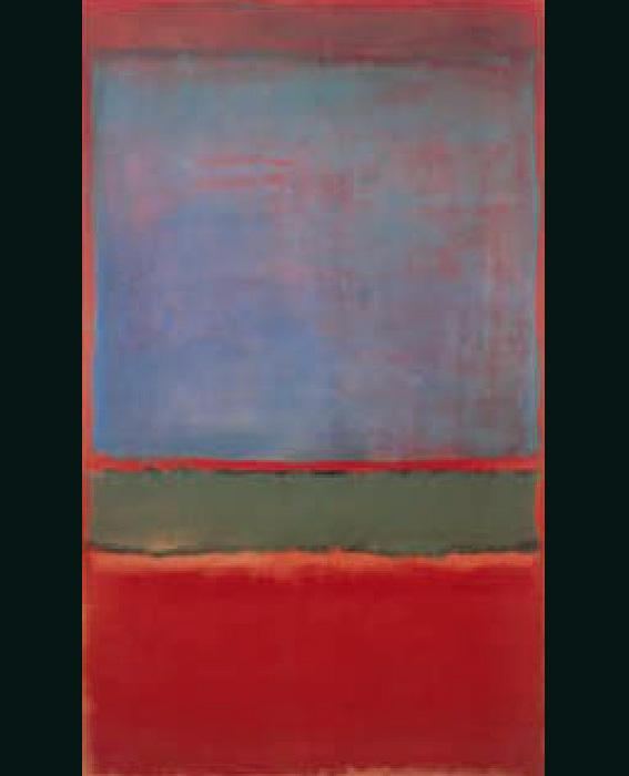 rothko violet green red