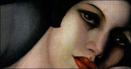 Tamara de Lempicka Girl in a Green Dress painting | framed paintings for  sale