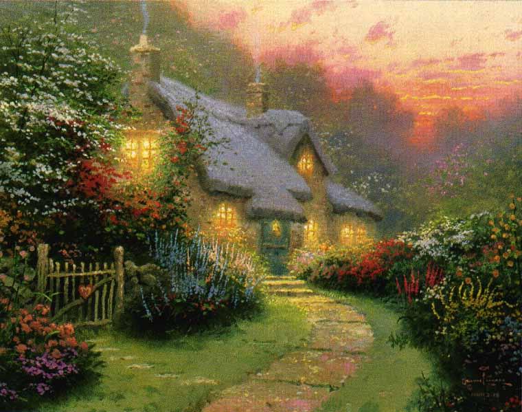 thomas kinkade paintings for sale