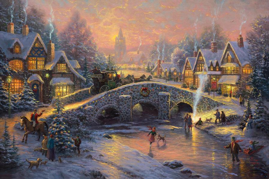 famous christmas paintings by famous artists