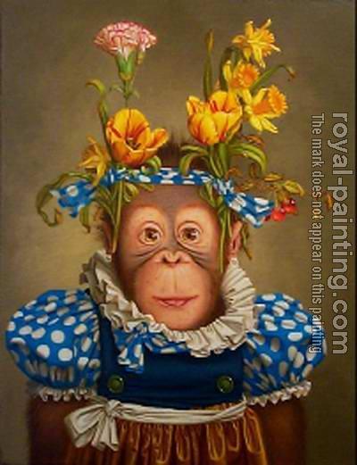 famous monkey paintings