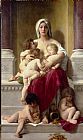 William Bouguereau Famous Paintings - Charity