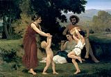 William Bouguereau Famous Paintings - Pastoral