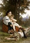 William Bouguereau Famous Paintings - Rest