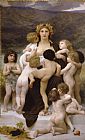 William Bouguereau Famous Paintings - The Motherland
