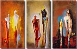 Abstract Canvas Paintings - 9454