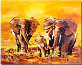 Animal Canvas Paintings - 