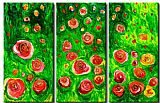 Flower Canvas Paintings - 