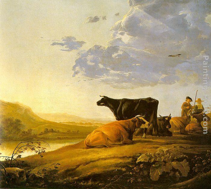famous cow painting