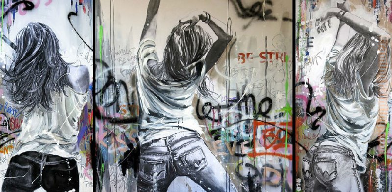 Great Canvas Paintings - Great Women Dance Poster by Cecile Desserle