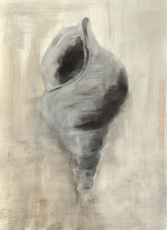 2011 Seashells in Neutral I painting