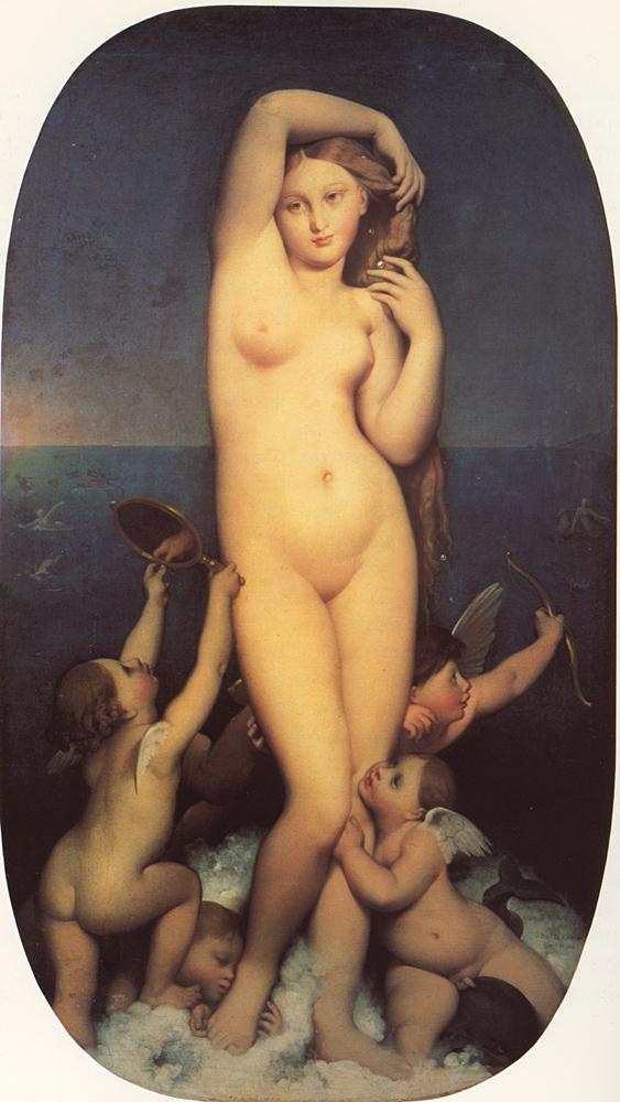 Jean Auguste Dominique Ingres Canvas Paintings