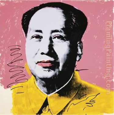 Andy Warhol Mao Yellow Shirt