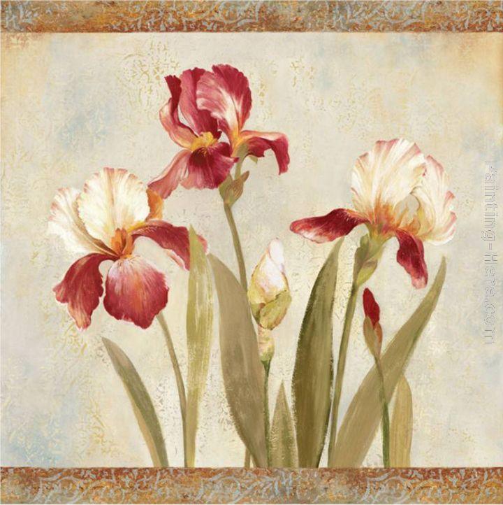 Asia Jensen Iris Tapestry II painting | framed paintings for sale