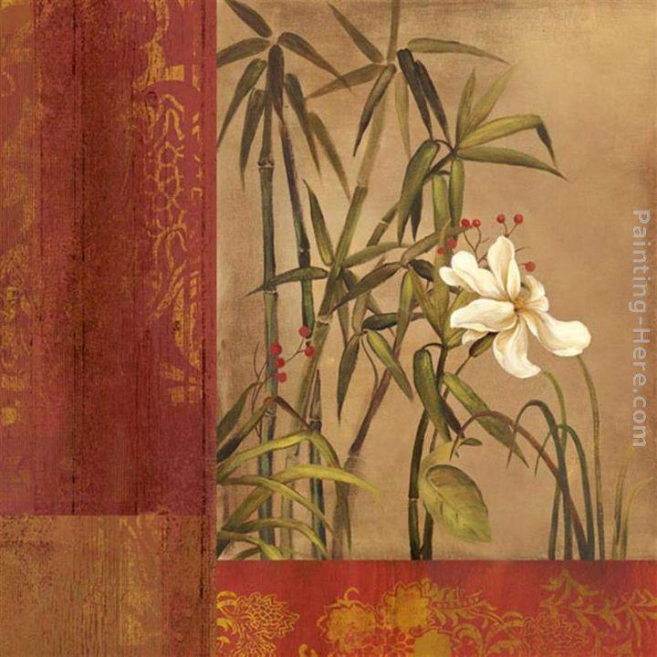 Asia Jensen Gingko Branch II painting | framed paintings for sale