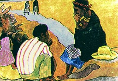 Diego Rivera Mother's Helper painting | framed paintings for sale