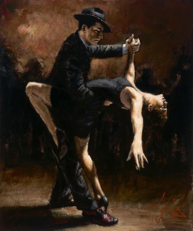 Study for Tango II, by Fabian Perez