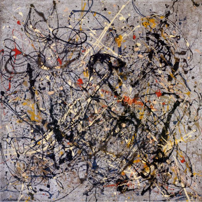 Jackson Pollock Number 18, 1950 painting | framed paintings for sale