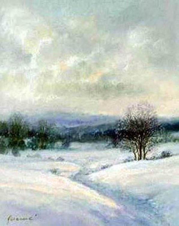 Winter Canvas Paintings