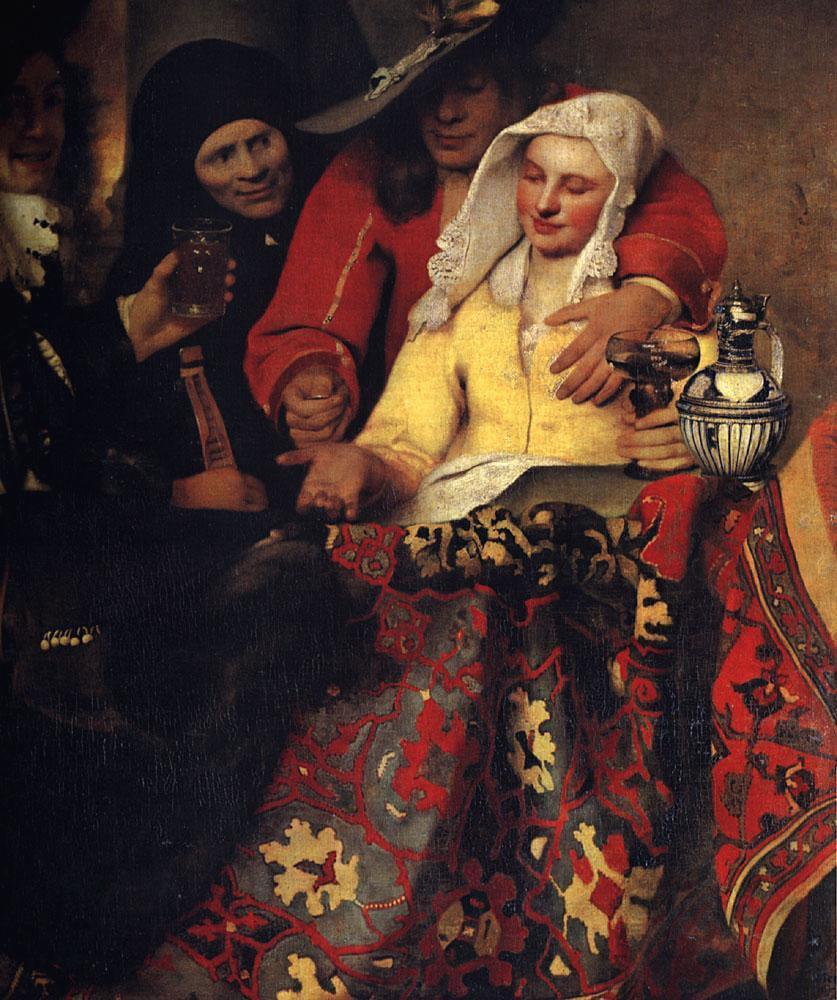 Johannes Vermeer The Procuress painting | framed paintings for sale