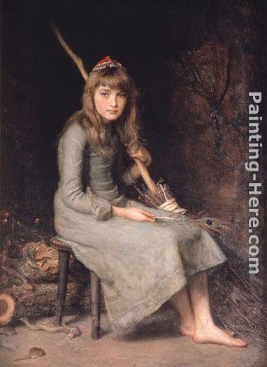 John Everett Millais Cinderella painting | framed paintings for sale