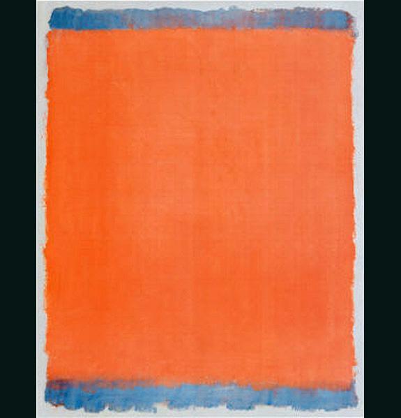 Mark Rothko Blue and grey 1962 painting | framed paintings for sale