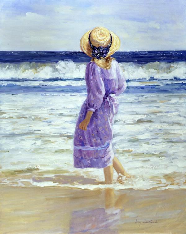 Sally Swatland By the Sea painting | framed paintings for sale