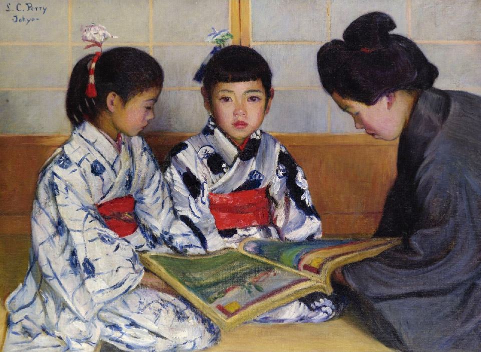 Lilla Unknown Artist Lilla Cabot Perry painting | framed paintings for sale