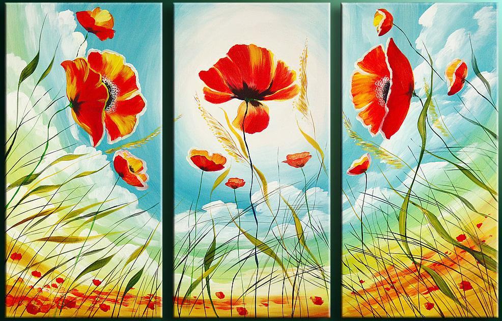 Flower Canvas Paintings
