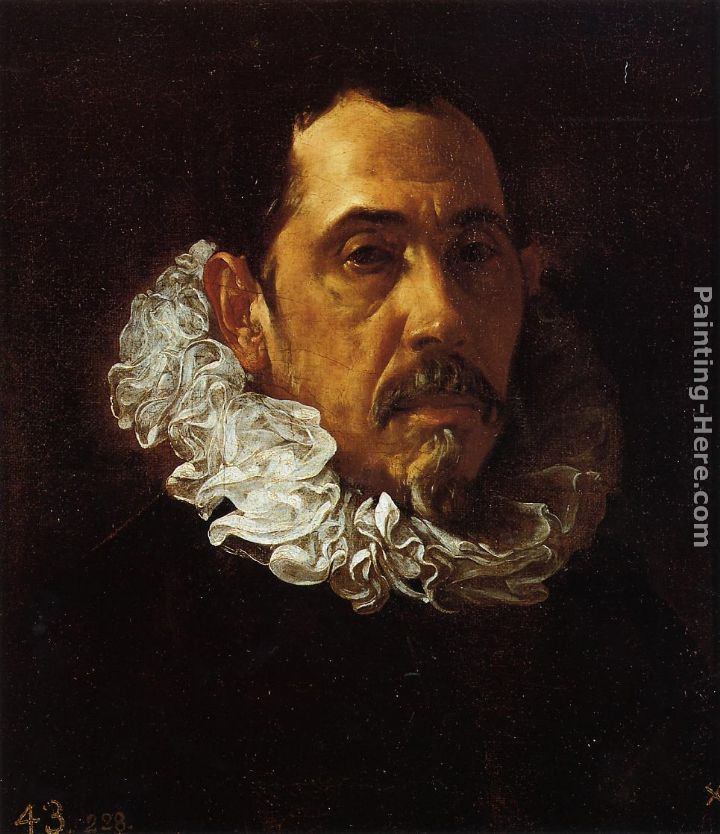 Diego Rodriguez de Silva Velazquez Portrait of a Man with a Goatee ...