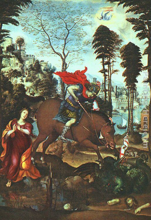 st george and the dragon painting facts George st dragon tintoretto ...