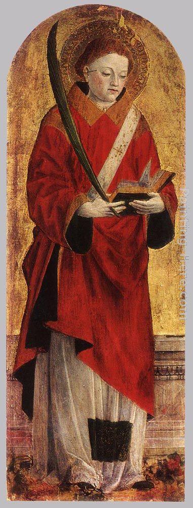 Vincenzo Foppa St Stephen the Martyr painting | framed paintings for sale