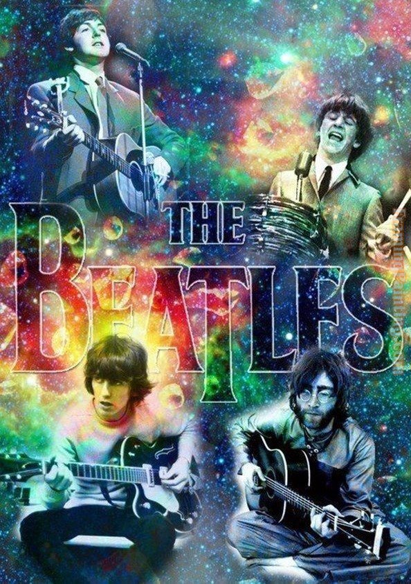 2011 Beatles Poster painting